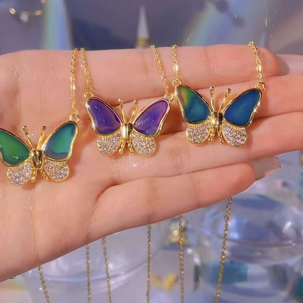 Chromawings™ Color Changing Butterfly Necklace – Where Magic Meets Meaning