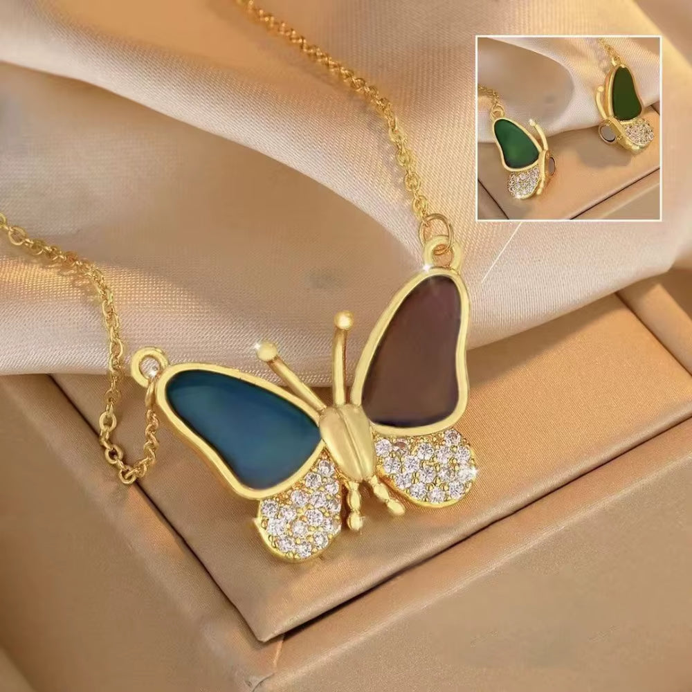 Chromawings™ Color Changing Butterfly Necklace – Where Magic Meets Meaning