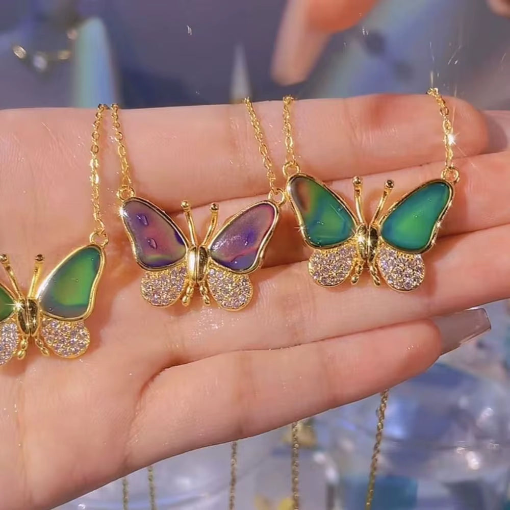 Chromawings™ Color Changing Butterfly Necklace – Where Magic Meets Meaning